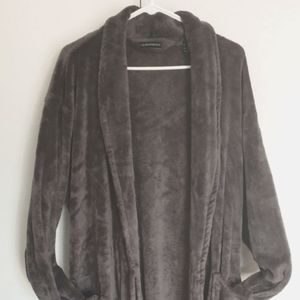 Plush Polyester Men's Bathrobe